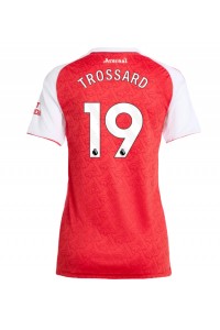 Arsenal Leandro Trossard #19 Jalkapallovaatteet Naisten Kotipaita 2025-26 Lyhythihainen